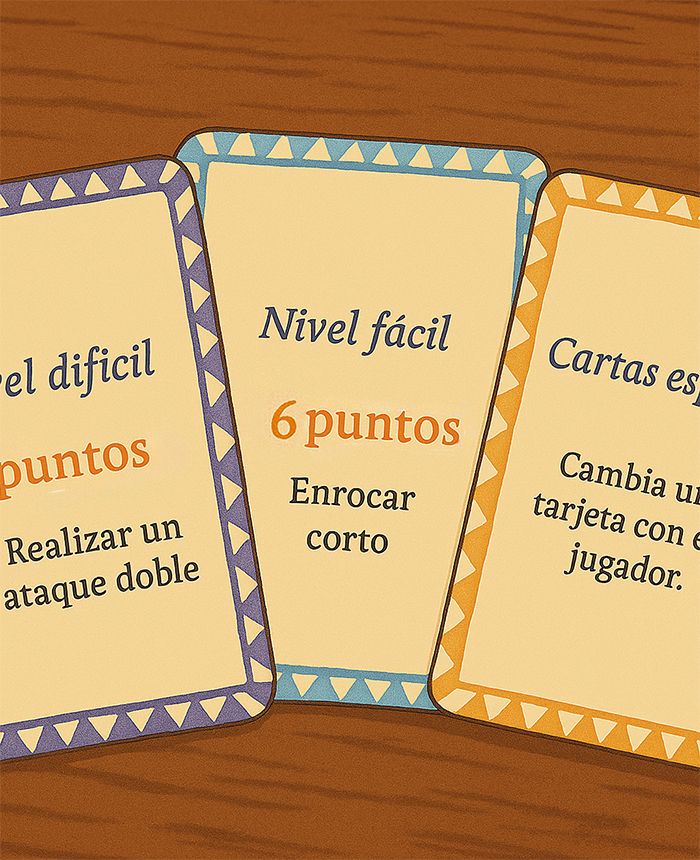Cartas de Ajedrez por Objetivos